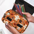 thumbnail image 6 of Kdxio Halloween 2 for Double Compartment Pen Case Oxford Organizer with Zipper Pockets for Students Artists, 6 of 7