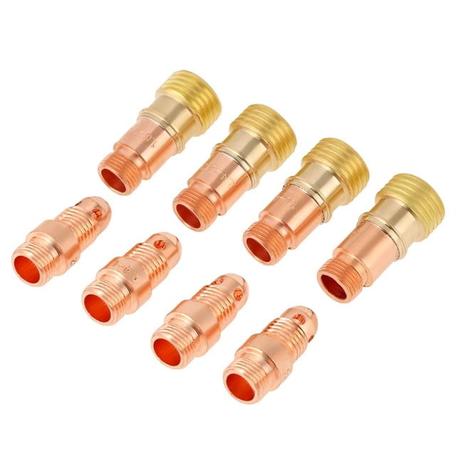 Gas Lens Welding Kit 49pcs Alumina Nozzles Cups Collets Accessory WP-17/18/26 Torch