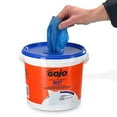 thumbnail image 3 of Gojo 629902CT Lingettes Rapides Lingettes de Nettoyage des Mains Chiffon 9 x 10 Nous 225/seau 2/carton, 3 of 5