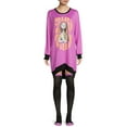 thumbnail image 2 of Disney's Women's and Women's Plus Nightmare Before Christmas Sleepshirt with Socks, 2 of 5