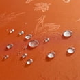 thumbnail image 4 of Tablecloth Rectangular 52X70 inches,Spillproof Wrinkle Free Soft Autumn Jacquard Table Cloth for Thanksgiving Fall Friendsgiving Harvest Holiday Dinner, Rust, 4 of 7