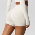 thumbnail image 5 of Women's High Waisted Biker Shorts with Pockets Stretchy Workout Yoga Legging Shorts, 5 of 8