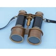 thumbnail image 5 of Handcrafted Model Ships BI-0318A-AN Commanders Antique Brass Binoculars with Leather Case, 6 in., 5 of 5