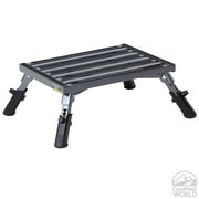Stromberg Carlson PA-250 19" W x 14" D Adjustable RV Leg Platform Step with 1,000 lb. Capacity