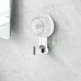 thumbnail image 2 of Yooshoverk Suction Cup Hooks 2-Pack No-Drill Strong for Bathroom Towel Clothes Wall Storage, 2 of 7