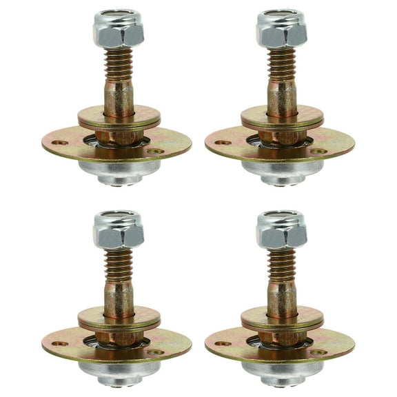 PBPBOX Glider Rocking Chair Bearings Iron 4Pcs Replacement