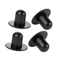 thumbnail image 2 of Juego de 4 tapones para pared de piscina, tapón para bomba de filtro de piscina, tapón para orificio de colador, repuesto para tapones de piscina, tapón de PVC, apto para mantenimiento Negro, 2 of 9