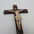thumbnail image 4 of Roman 8" Inri Driftwood Texture Crucifix Wall Cross, 4 of 4