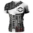 thumbnail image 1 of Camisetas De Máquina De Verano Para Hombre , Mecánico De Moda 3D , Tops De Impresión All Over Unisex , Sueltas , Camisas Deportivas Casuales , 6XL, 1 of 3