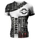 thumbnail image 2 of Camisetas De Máquina De Verano Para Hombre , Mecánico De Moda 3D , Tops De Impresión All Over Unisex , Sueltas , Camisas Deportivas Casuales , 6XL, 2 of 3