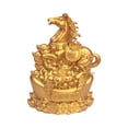 thumbnail image 1 of Figura de caballo, adorno de escritorio, , recuerdo coleccionable, año 2026, decoración del caballo para entrada del hogar., 1 of 9