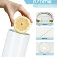 thumbnail image 3 of 50 Pack Sublimation Tumblers Bulk 20oz Straight Skinny Tumbler Blanks, Stainless Steel Double Wall Insulated Sublimation Tumbler Cups with Straws & Shrink Wrap Films for Heat Press Machine, White, 3 of 7