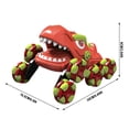 thumbnail image 2 of Coche de acrobacias de dinosaurios RC | Transformador de Coche de Control Remoto de Ocho Ruedas con Niebla de Rociado | Batería recargable de iones de litio | Duradero Todo Terreno | Controlador, 2 of 2
