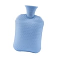thumbnail image 2 of Bolsa de agua caliente para calentar las manos, a prueba de fugas, portátil, conveniente, reutilizable, bolsa de agua caliente con tapa de rosca de 2 Azul, 2 of 8