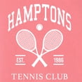 thumbnail image 5 of Wild Bobby Hamptons Tennis Club Est 1986 Sports Pigment-Dyed Crewneck Sweatshirt, Pink, X-Large, 5 of 5