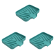 thumbnail image 2 of Jabonera Silicona para Fregadero Portátil Drenable Soporte para Esponja para Baño (verde), 2 of 5
