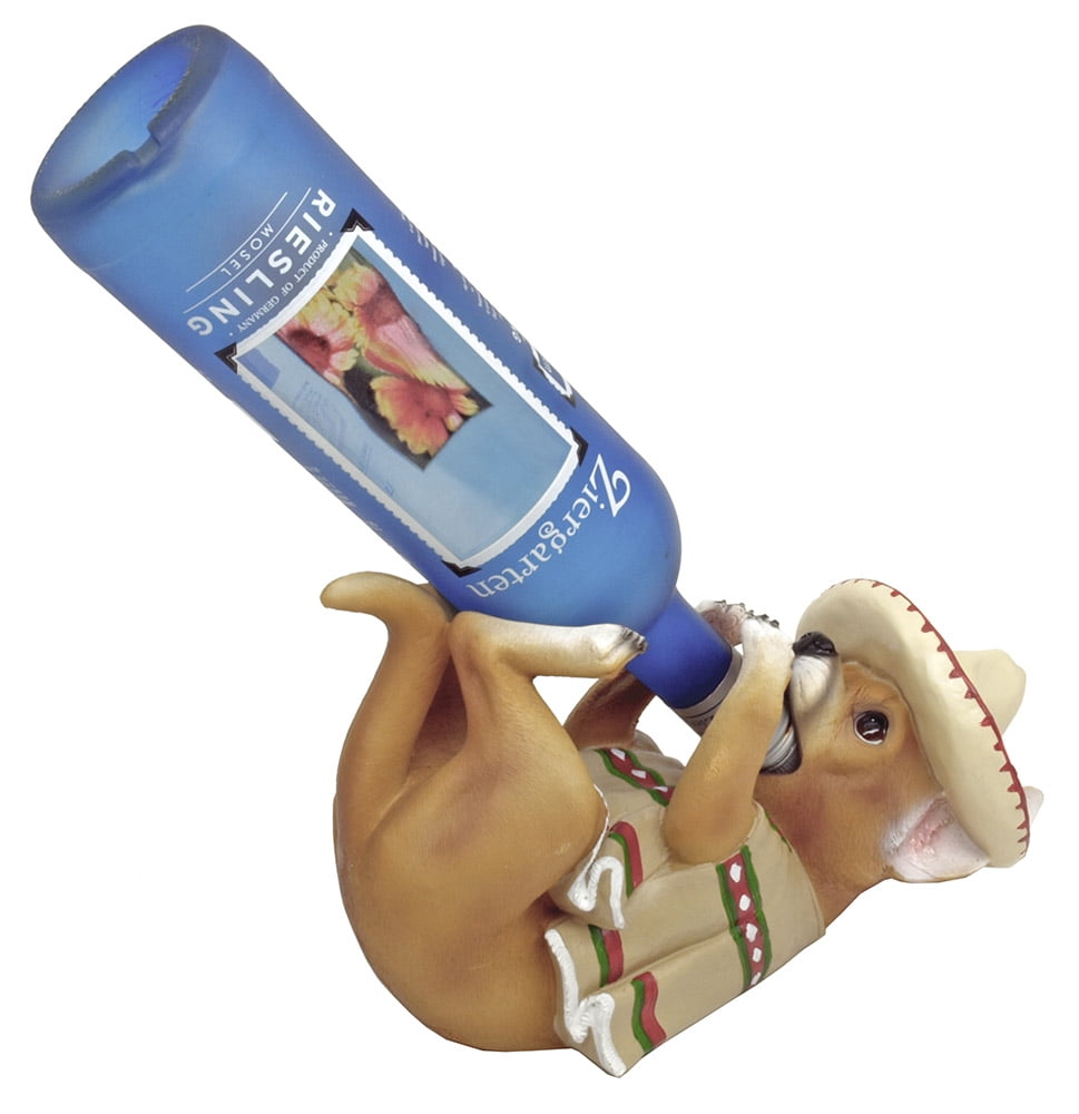 Tarrkenn Poncho Vino Chihuahua Wine Bottle Holder Tarrkenn Poncho Vino Chihuahua Wine