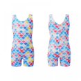 thumbnail image 7 of 3-12T Girls Gymnastics Leotards Toddler Kids Dance Unitards Biketards with Short Mermaid Practice Outfits, 7 of 7