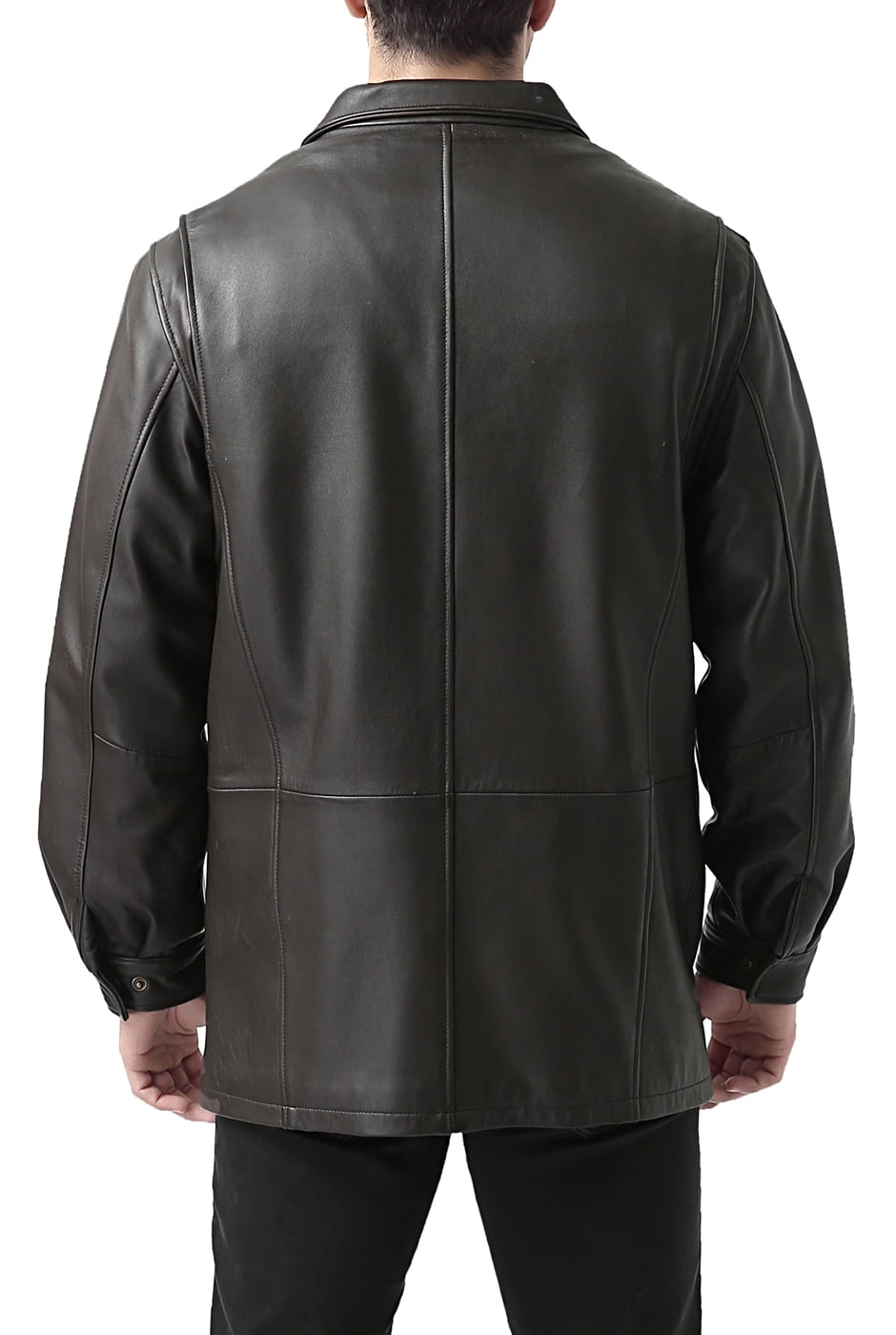Bgsd Men S Bryson Zealand Lambskin Leather Coat M Com