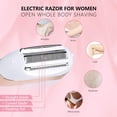 thumbnail image 2 of Electric Razor For Women Bikini Trimmer Electric Shaver For Women Cordless Usb Rechargeable Wet And Dry Use Painless, 2 of 6