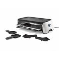 thumbnail image 1 of RICARDO Non-Stick Reversible Electric Raclette Set, 18 Pieces, 8 Persons, The Rock Cooking Surface, LED Temp Control, Easy Clean, 1500 Watts, 1 of 6