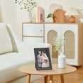 thumbnail image 2 of REGALWOVEN Shiny Picture Frames, Metal Photo Frame with Real Glass, Display for Wedding Gift Home Tabletop Decor Black 3.5x5, 2 of 5