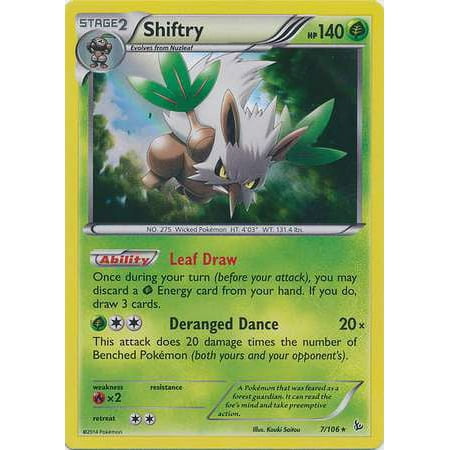Pokemon Flashfire Shiftry #7