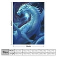 thumbnail image 4 of Nawypu  Dragon Blanket Throw Plush Soft Flannel Blankets for Girls Boys Women Adults Bed Sofa, 4 of 6