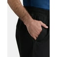 thumbnail image 4 of Athletic Works Men's and Big Men's Nylon Stretch Shorts, 6" Inseam, Sizes S-3XL, 4 of 5