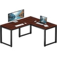 thumbnail image 3 of Commercial-Grade Office Computer Desk  x cm  Silver w/Espresso Top, 3 of 6