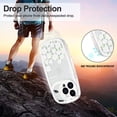 thumbnail image 6 of Designed Case for iPhone 14 Pro 2022 (6.1 Inch), TPU Shockproof Protective Cover Case for Women Girls Phone Case for iPhone 14 Pro, Small White Flowers, 6 of 14