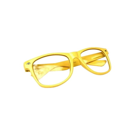 QLook Pastel Buddy  Style Sunglasses, Yellow