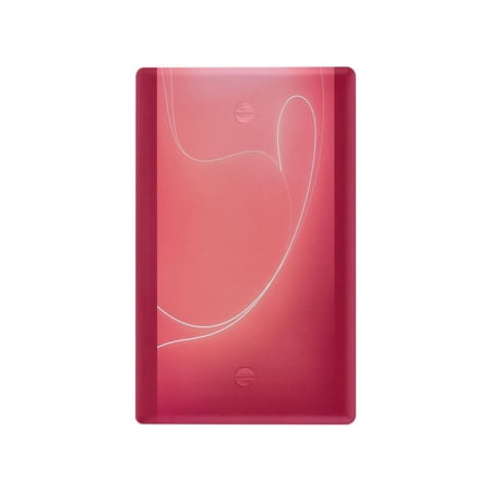 IAUYY Retardant PC Material Unused Outlet Cover Switch Plate Covers Easy DIY Installation with Screws Light Switch Cover Plate Crimson