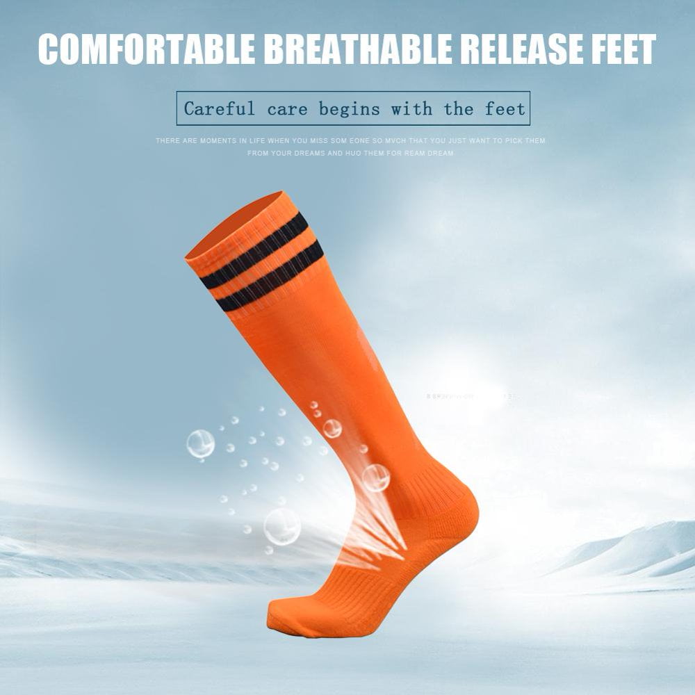 Chaussettes De Sport Hautes Pour Jeunes - Orange, Football, Baseball - Augusta Sportswear