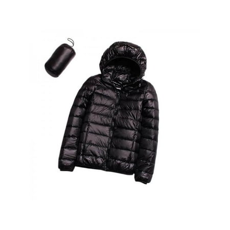 Topumt Women's Packable Down Jacket Ultralight Stand Collar Coat Winter Hoodie Puffer With Storage (Best Ultralight Down Jacket)