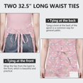 thumbnail image 6 of Unicorn Rainbow Cloud Moon Star Apron-Garden Aprons for Women with Pockets-Cotton Linen Waterproof Kitchen Cooking Gardening Aprons Adjustable for Kitchen,Cooking,BBQ and Salon 33x27 Inch, 6 of 7