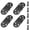 Black, variant on 4Pcs Folding Table Hinges, Zinc Alloy Butler Tray Hinges Flip Top Hinge with Screws for Sewing Machine Table, Drop Leaf Desk, and Cabinet Doors(Black)