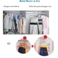 thumbnail image 1 of Perchero para pantalones, perchas para armario, perchas para pantalones tipo S de acero inoxidable, estante de almacenamiento multicapa para ahorrar espacio, 1 of 5