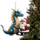 thumbnail image 5 of Adornos Colgantes WDOplteas Dragón Bebé Acrílico Navidad, 5 of 9