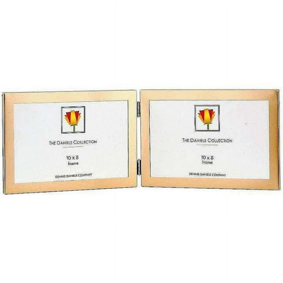 Dennis Daniels A2208DG 8 x 10 in. Double Horizontal Frame - Gold
