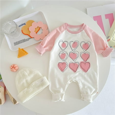 

Aayomet Baby Rompers Boy Baby Boys Gentleman Romper with Bow Tie Inflant Jumpsuit Baby Formal Outfits Clothes Pink 12-18 Months