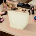 thumbnail image 5 of Unique Bargains 1 Pc Mesh Lipstick Makeup Bag White Polyester, 5 of 6