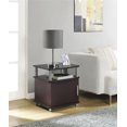 thumbnail image 1 of Carson End Table with Storage, Espresso, 1 of 5