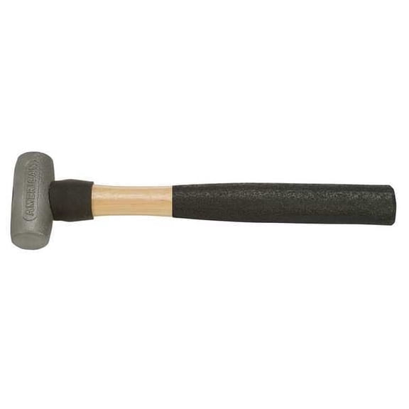American Hammer Sledge Hammer,1-1/2 lb.,12-1/2 In,Wood AM15ZNWG