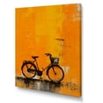 thumbnail image 2 of Designart "Tangerine Trek Bike" Bicycle Canvas Wall Art, 2 of 7