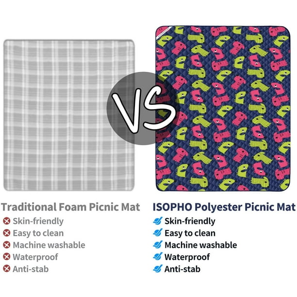 Machine washable cheap waterproof picnic blanket