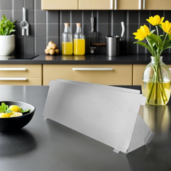 Vosarea Plated Silver Popcorn Maker Baffle Stainless Steel Easy Installation Anti-Splash
