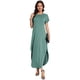 thumbnail image 3 of Vestido largo Jeqeocafy casual de verano de manga corta para mujer, 3 of 6