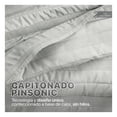thumbnail image 3 of Edredón Ligero Real Textil + 1 Funda de Almohada, Juego de Colcha Individual, Color Gris Claro, 3 of 7