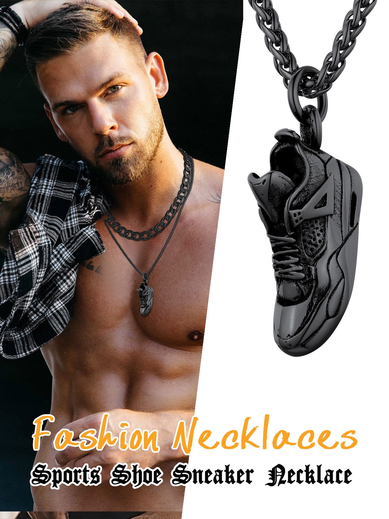 Men's sports jewelry best sale